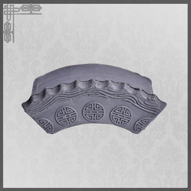 Ancient Chinese Roof Tile End Caps