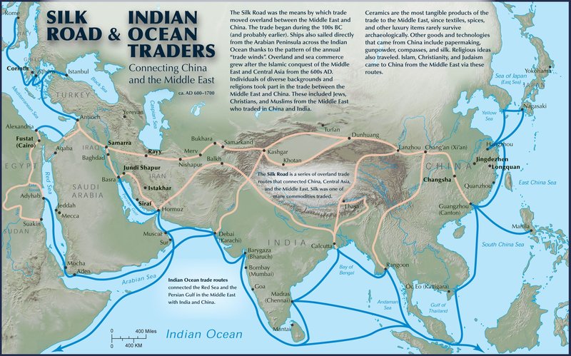Ancient Chinese Silk Trade Beginnings