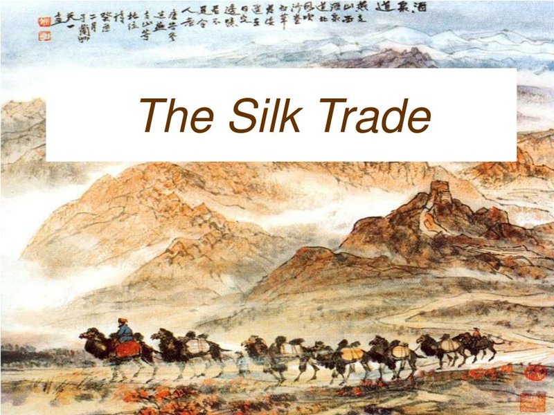 Ancient Chinese Silk Trade Beginnings