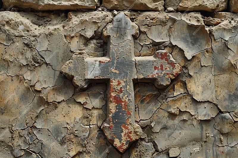 Ancient Coptic Stone Crosses
