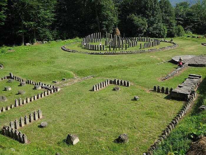 Ancient Dacian Fortress Of Sarmizegetusa<span class=