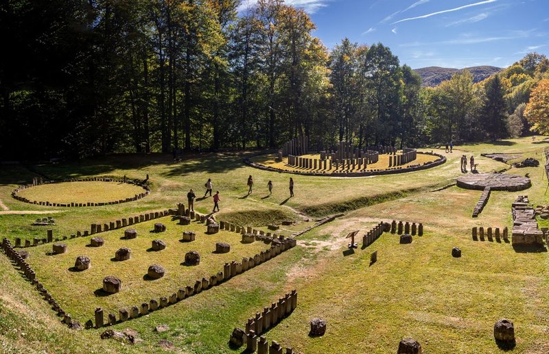Ancient Dacian Fortress Of Sarmizegetusa