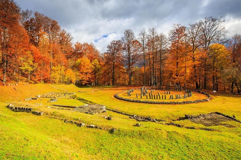 Ancient Dacian Fortress Of Sarmizegetusa