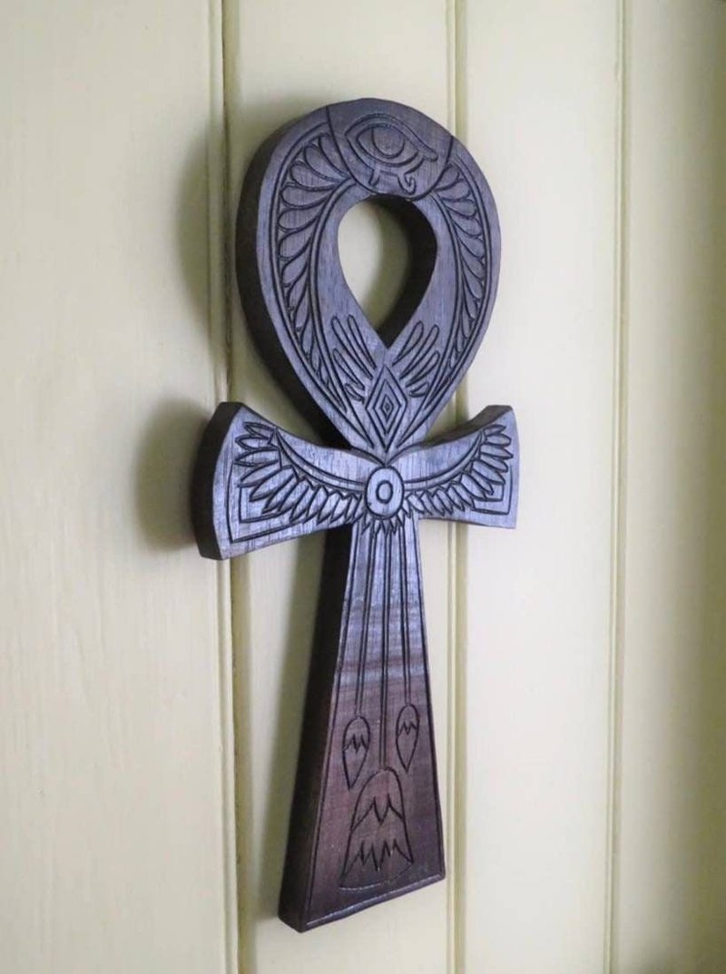 Ancient Egyptian Ankh Symbol Carvings