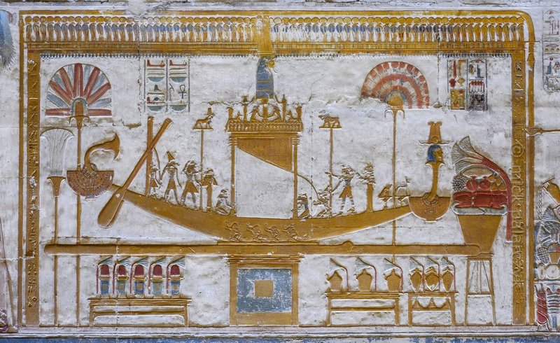 Ancient Egyptian Barque Shrine