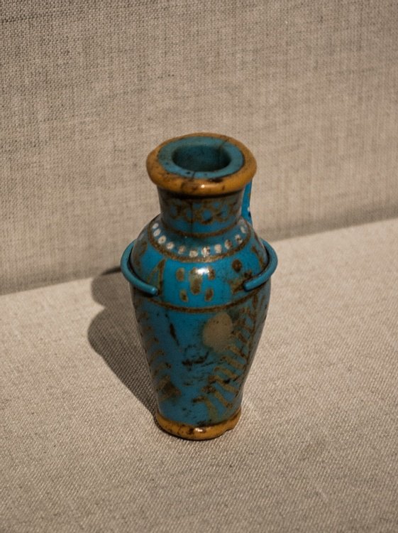 Ancient Egyptian Basins And Perfume Jars<span class=