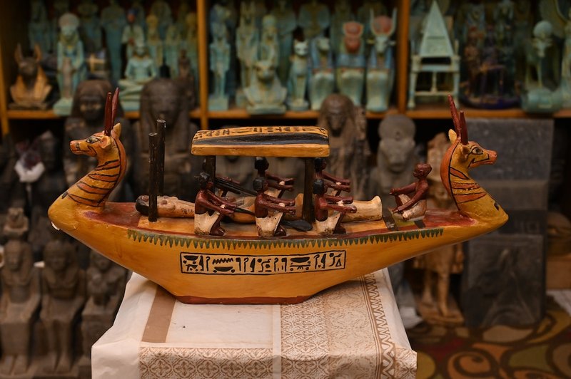 Ancient Egyptian Boat Burial