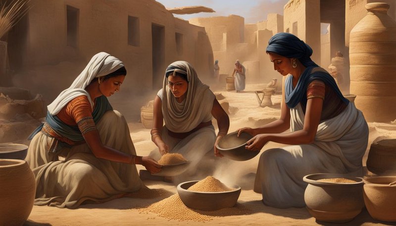 Ancient Egyptian Bread-Making Techniques<span class=