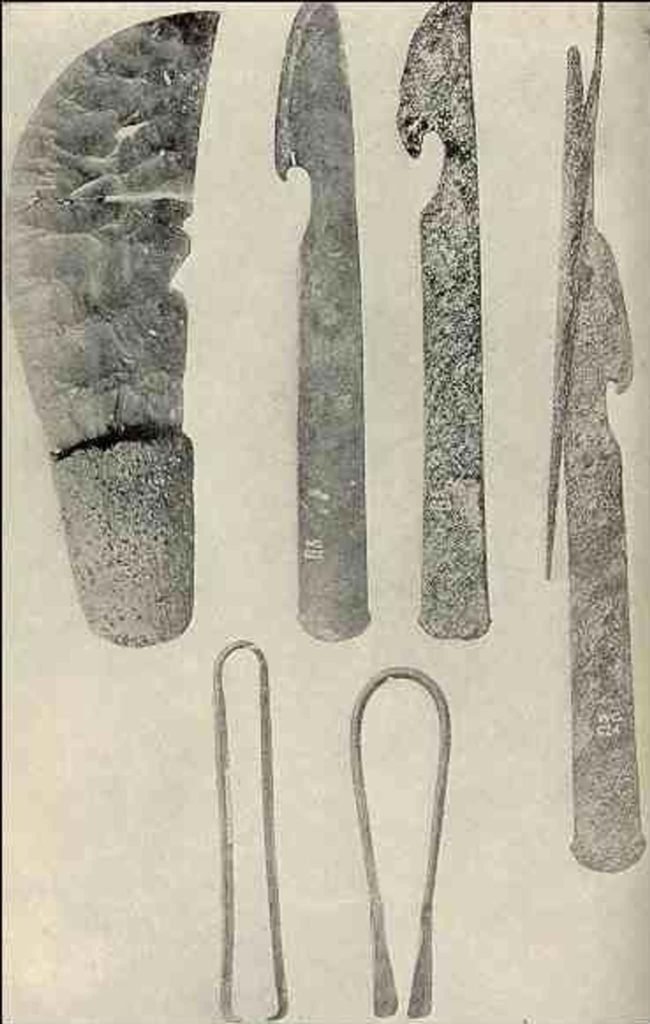 Ancient Egyptian Bronze Surgical Tools