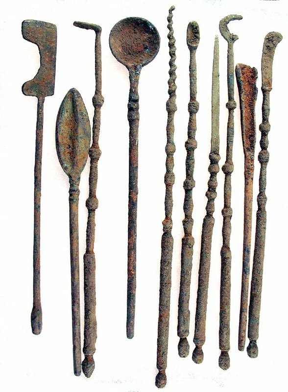 Ancient Egyptian Bronze Surgical Tools