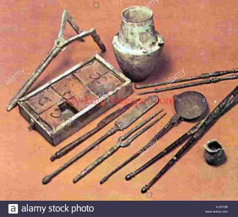 Ancient Egyptian Bronze Surgical Tools