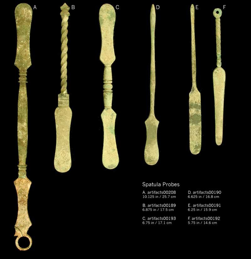 Ancient Egyptian Bronze Surgical Tools