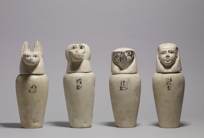 Ancient Egyptian Canopic Jars