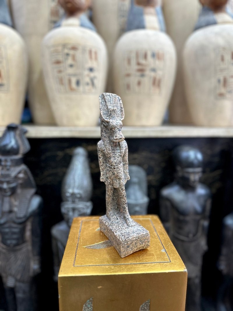 Ancient Egyptian Cow Goddess Hathor Carvings