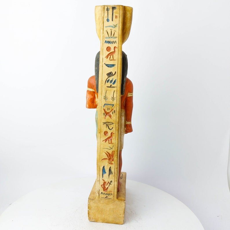 Ancient Egyptian Cow-Headed Hathor Statues
