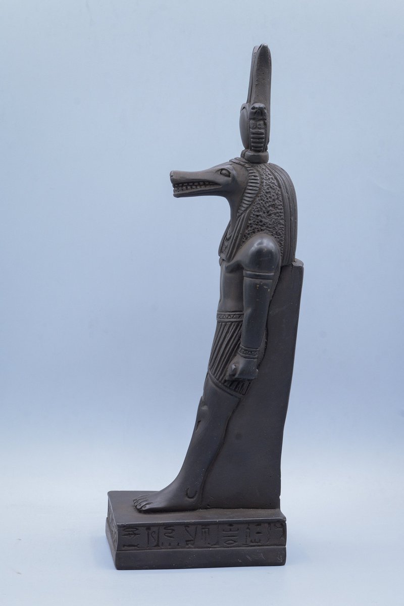 Ancient Egyptian Crocodile God Sobek Statues