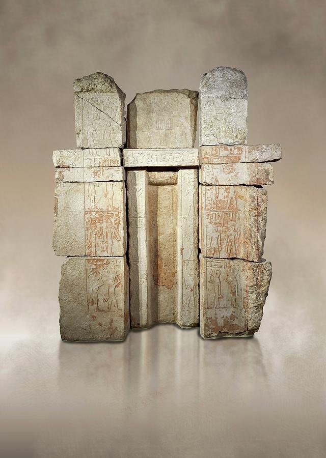 Ancient Egyptian False Door Stela
