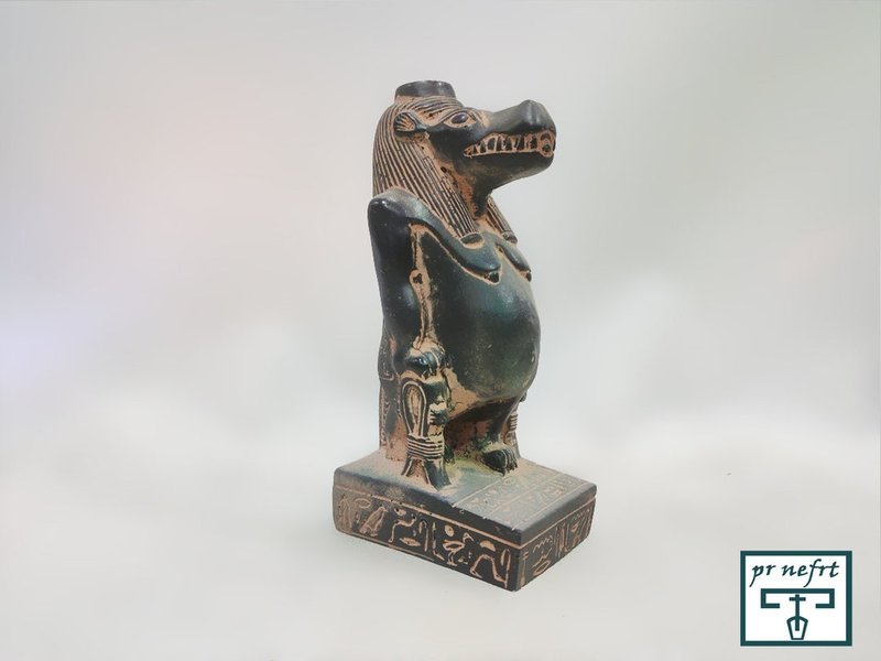 Ancient Egyptian Fertility Goddess Taweret Statues