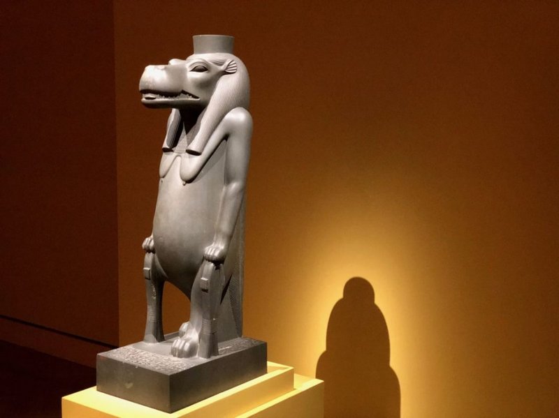 Ancient Egyptian Fertility Goddess Taweret Statues