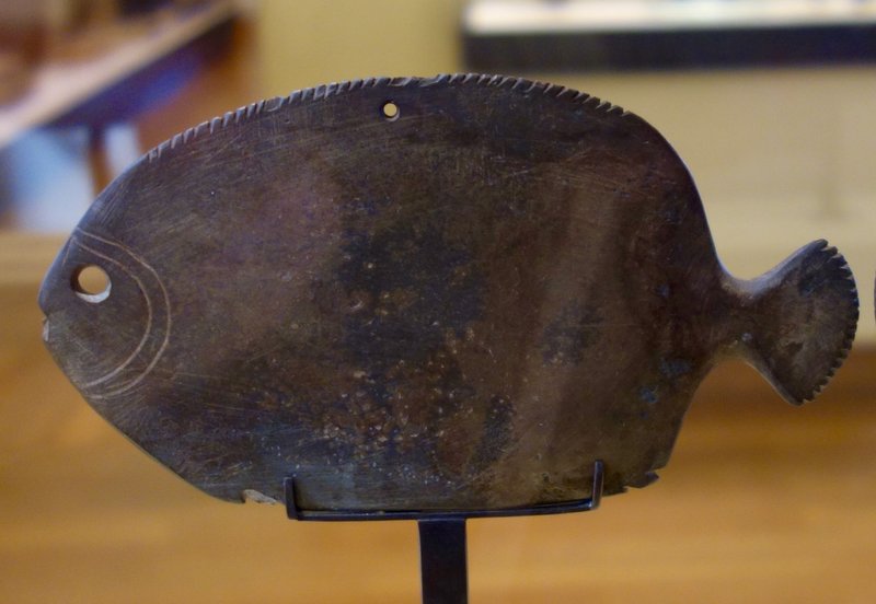 Ancient Egyptian Fish-Shaped Cosmetic Palettes