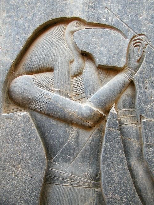 Ancient Egyptian God Thoth Depictions