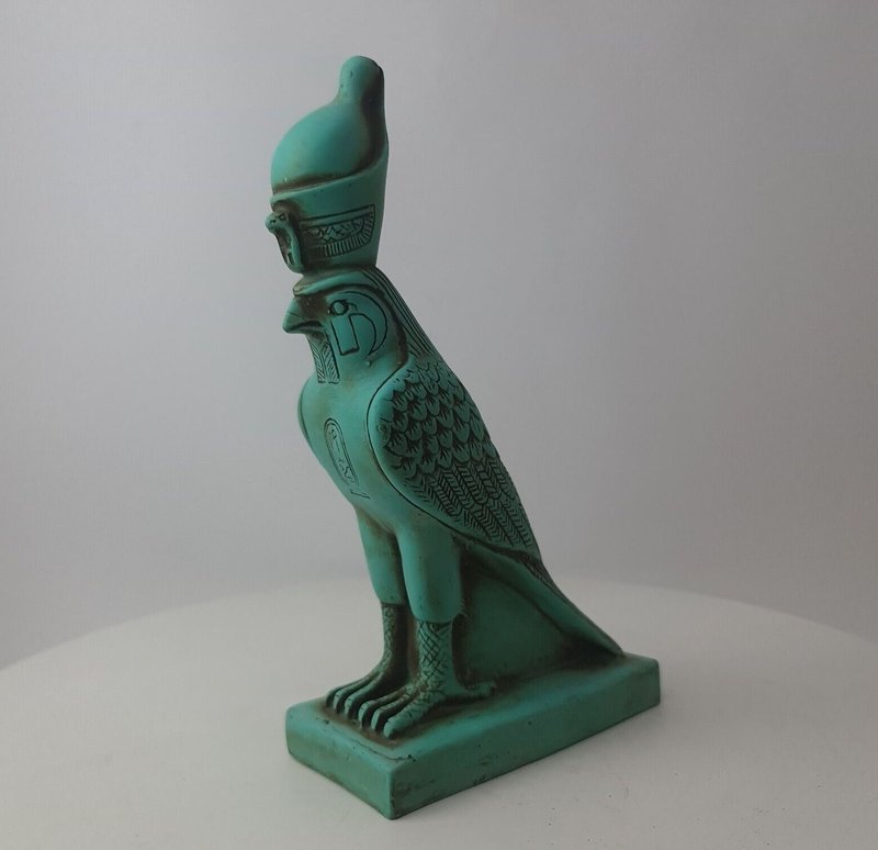 Ancient Egyptian Horus Falcon Statues