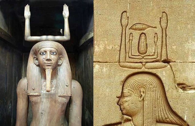 Ancient Egyptian Ka Statues