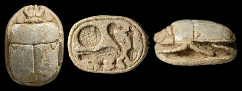 Ancient Egyptian Scarab Mold Impressions