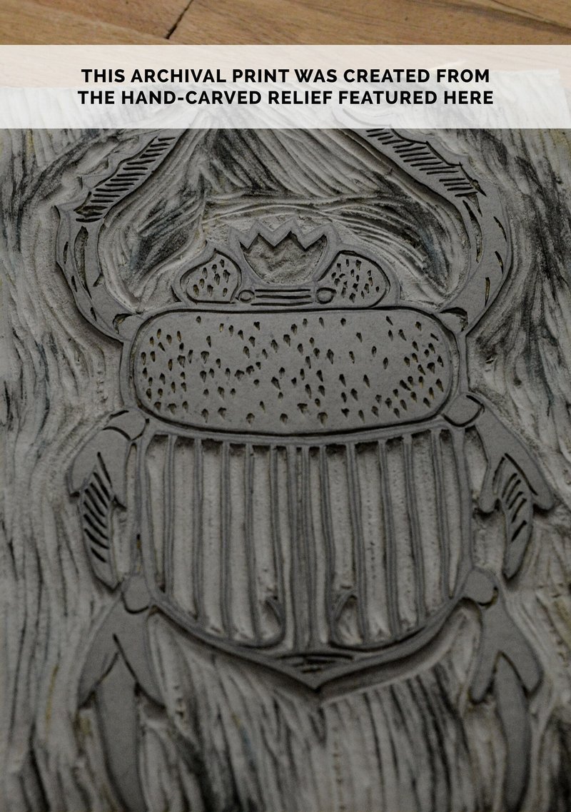 Ancient Egyptian Scarab Mold Impressions