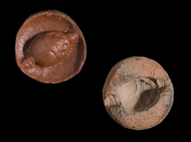 Ancient Egyptian Scarab Mold Impressions