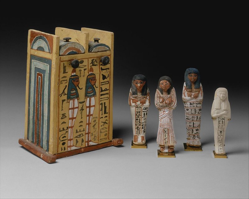 Ancient Egyptian Shabti Figurines