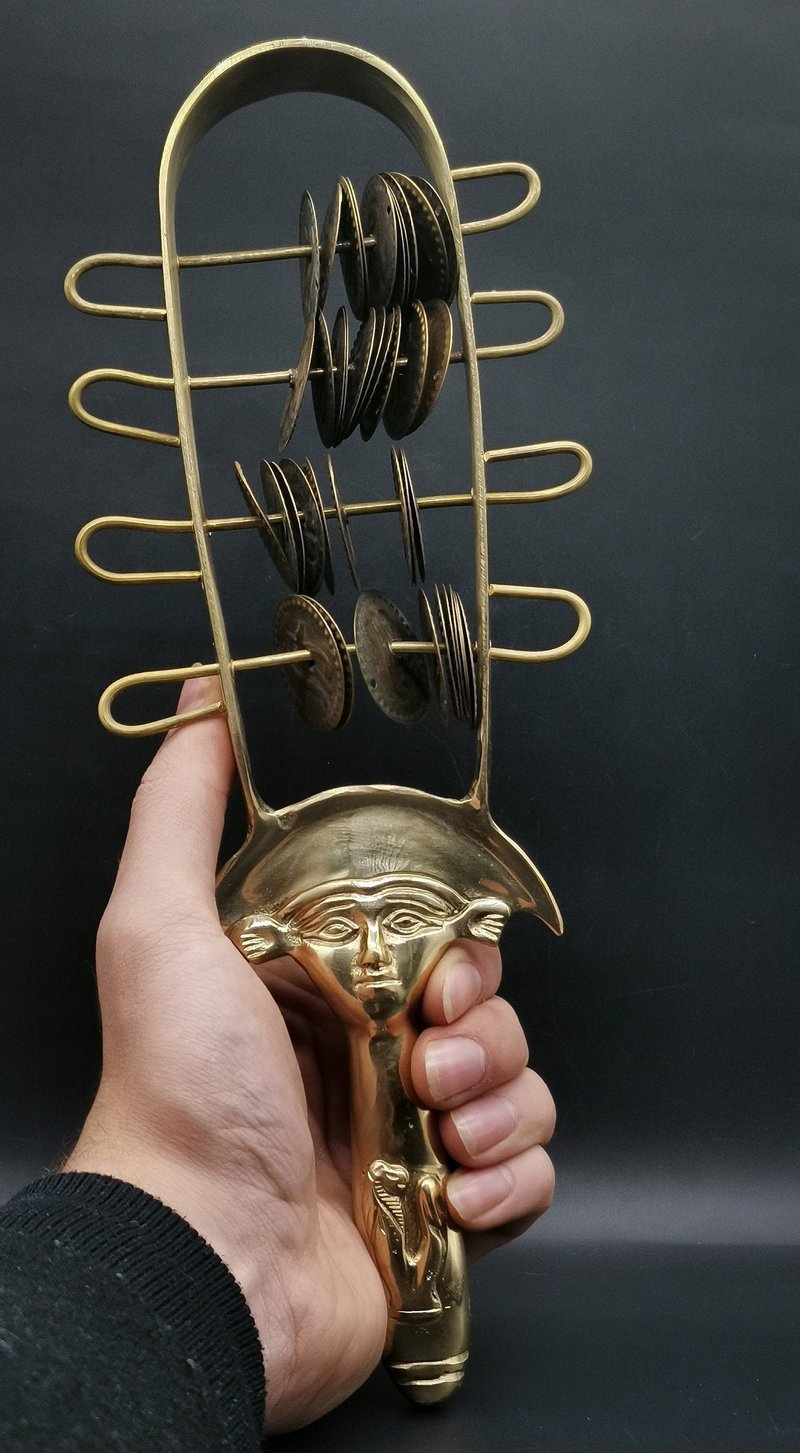 Ancient Egyptian Sistrum Musical Instrument