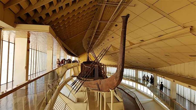 Ancient Egyptian Solar Boat<span class=