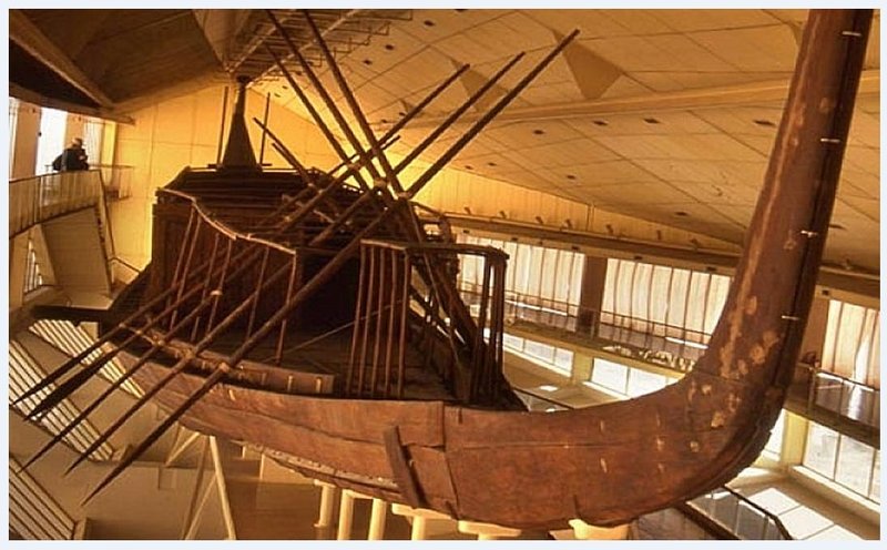 Ancient Egyptian Solar Boat