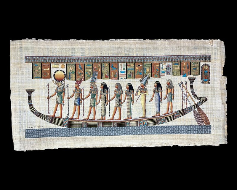 Ancient Egyptian Solar Boat