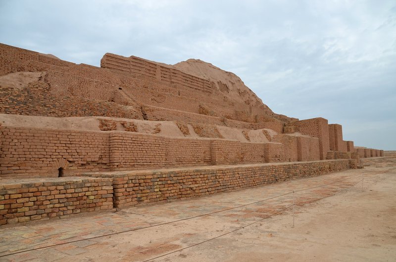 Ancient Elamite Ziggurat Remains