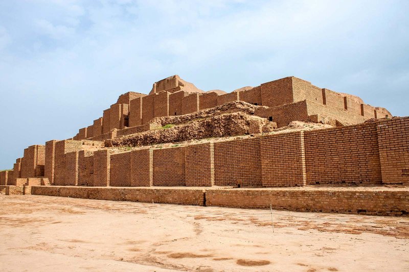 Ancient Elamite Ziggurat Remains