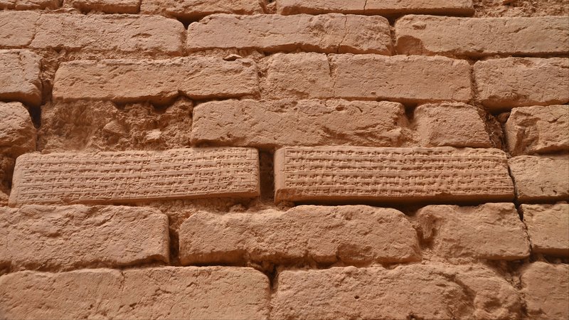 Ancient Elamite Ziggurat Remains