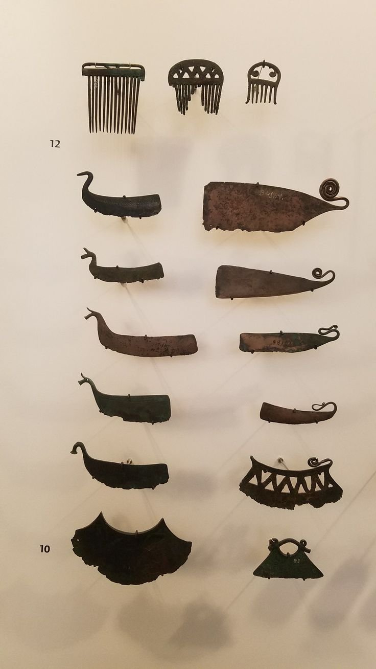 Ancient Etruscan Bronze Razors