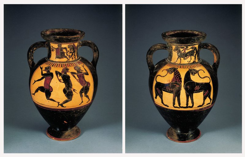Ancient Euboean Black-Figure Pottery