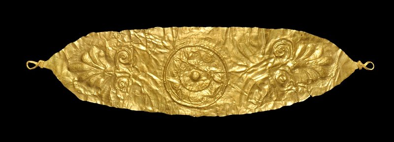 Ancient Gold Diadem Of A Queen