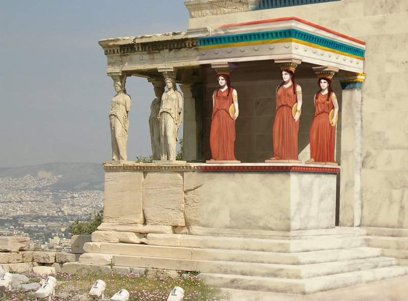 Ancient Greek Acropolis Reconstruction