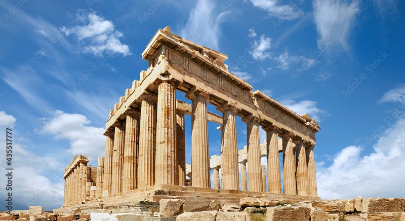 Ancient Greek Akropolis Fortifications