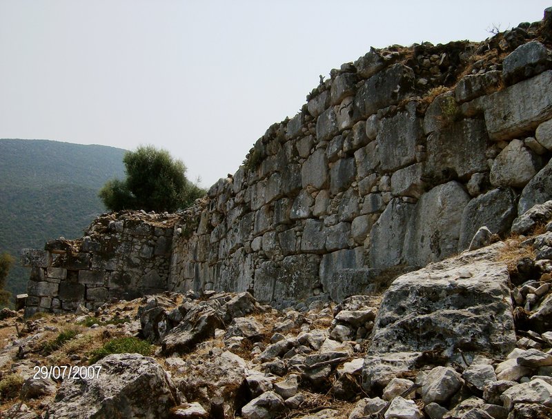 Ancient Greek Akropolis Fortifications