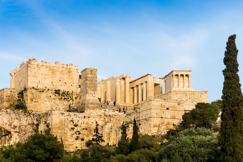 Ancient Greek Akropolis Fortifications