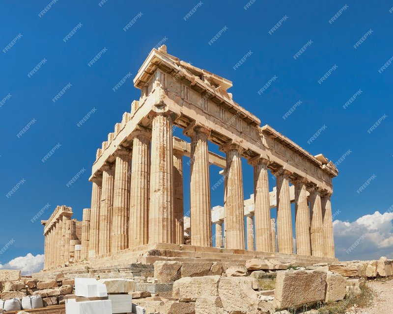 Ancient Greek Akropolis Fortifications