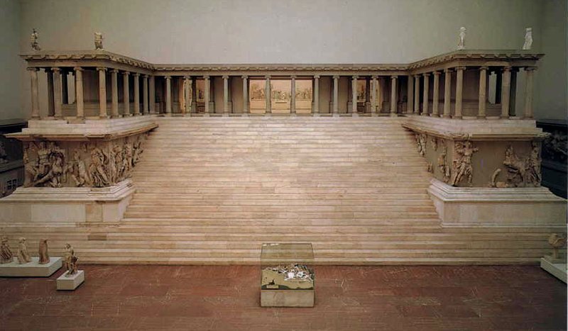 Ancient Greek Altar Of Zeus