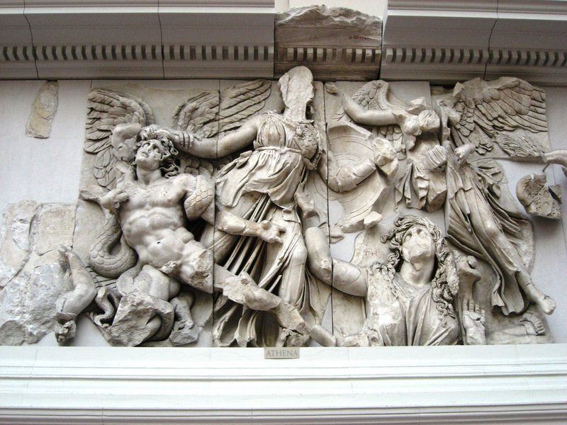 Ancient Greek Altar Of Zeus