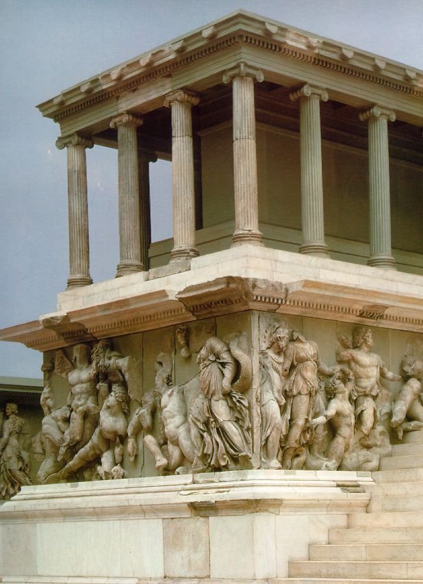 Ancient Greek Altar Of Zeus<span class=
