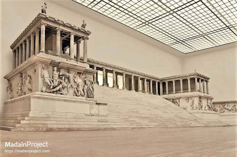 Ancient Greek Altar Of Zeus